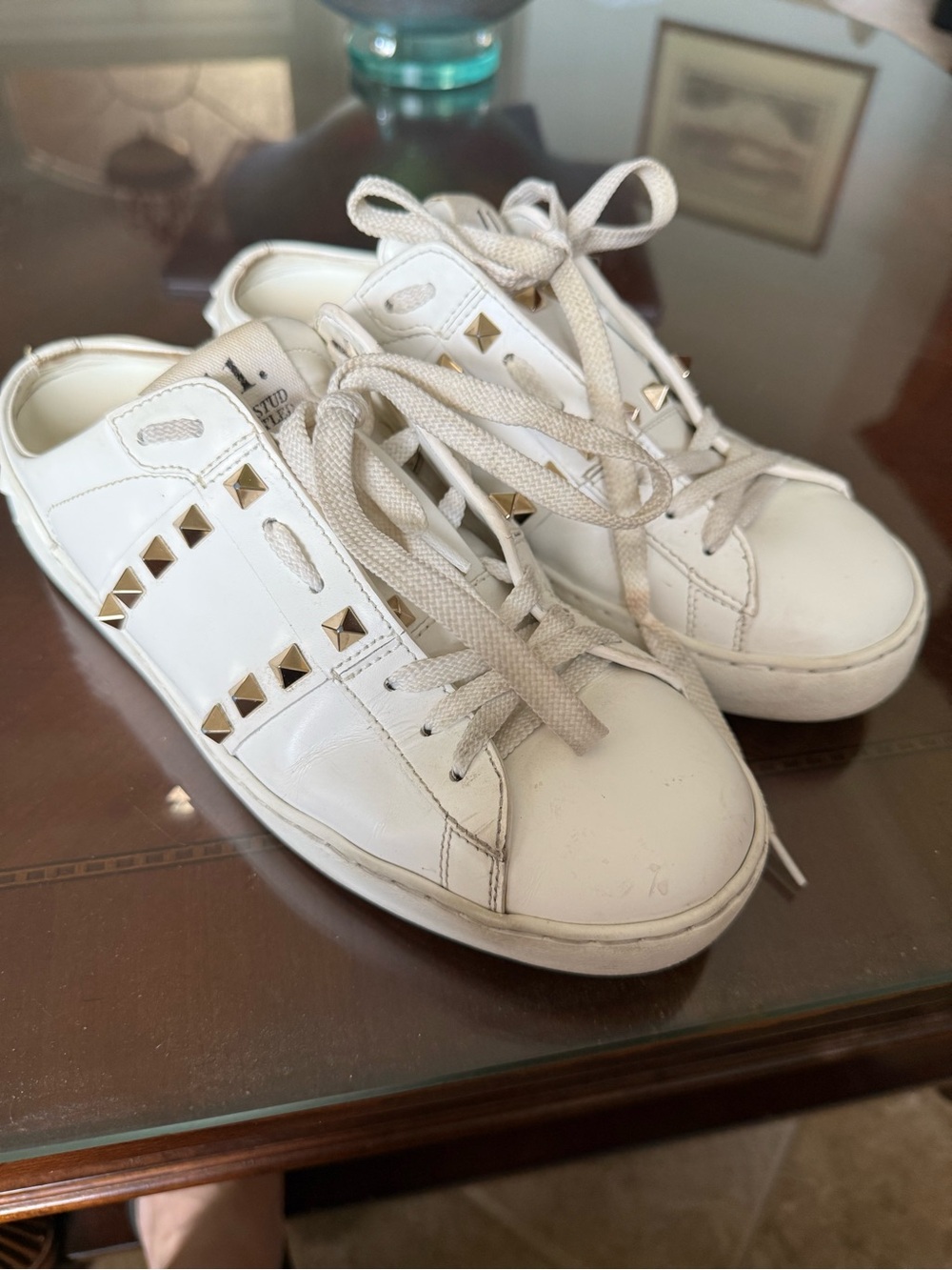 Valentino Garavani Rockstud Untitled Mule Sneakers